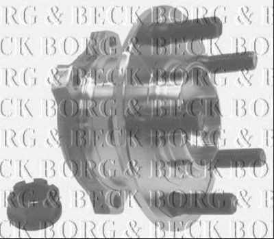 BORG & BECK bwk1296 -  Комплект подшипника ступицы колеса